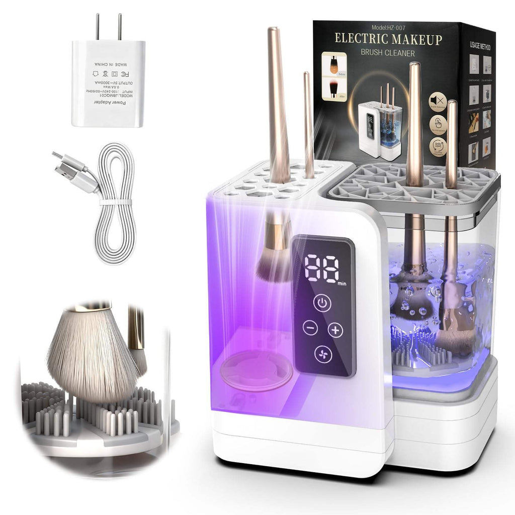 Glowvelle™ Dual-Action Makeup Brush Cleaner & Dryer